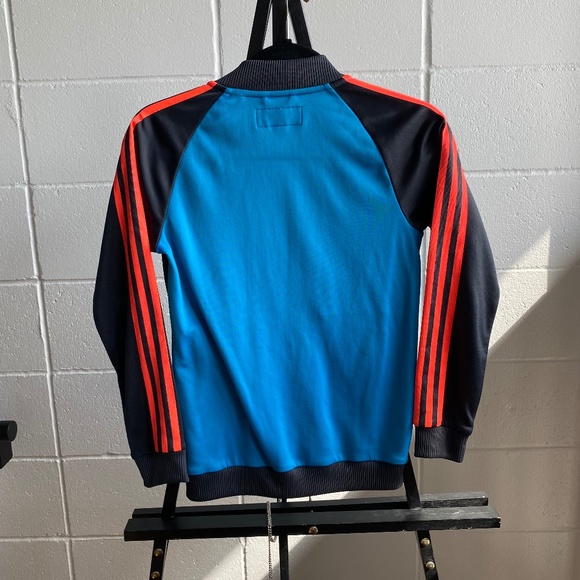 Classic Adidas 3 Stripes Zip-Up - Picture 3 of 3